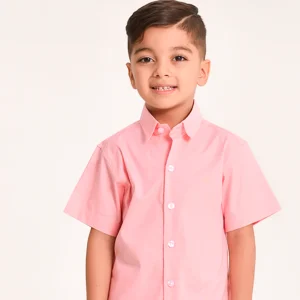 Conjunto camisa rosa