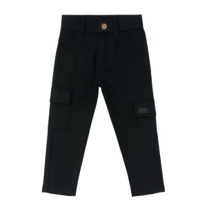 Pantalón Cargo Dril Negro