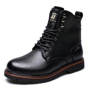 Bota Martin con cordones en el interior de algodón para hombre Martin Boots